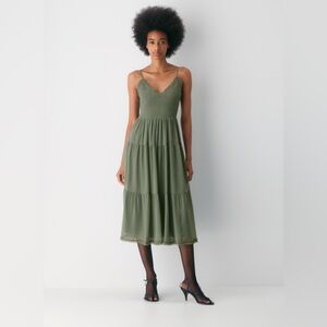 Aritzia Wilfred Tuberose Sage Green Midi Dress